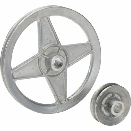 GLOBAL INDUSTRIAL Replacement Pulley for 42 Inch Blower Fan 292784